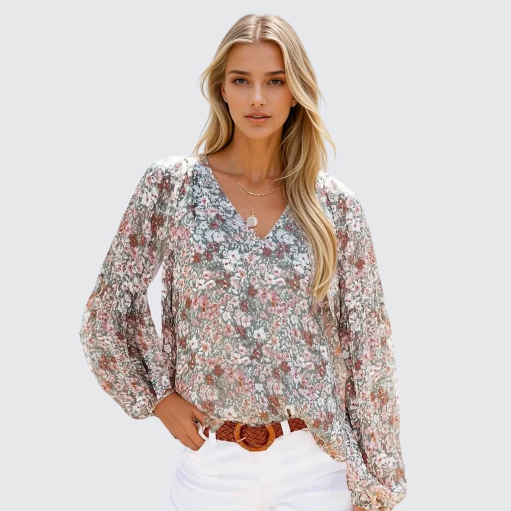 Bluse Damen elegant – Lässige Sommerbluse mit modernem Schnitt
