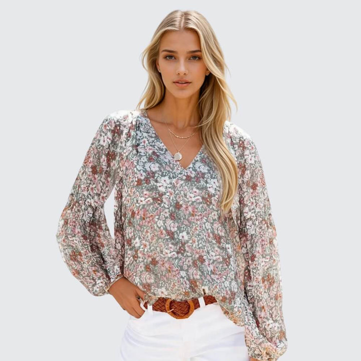 Bluse Damen elegant – Lässige Sommerbluse mit modernem Schnitt