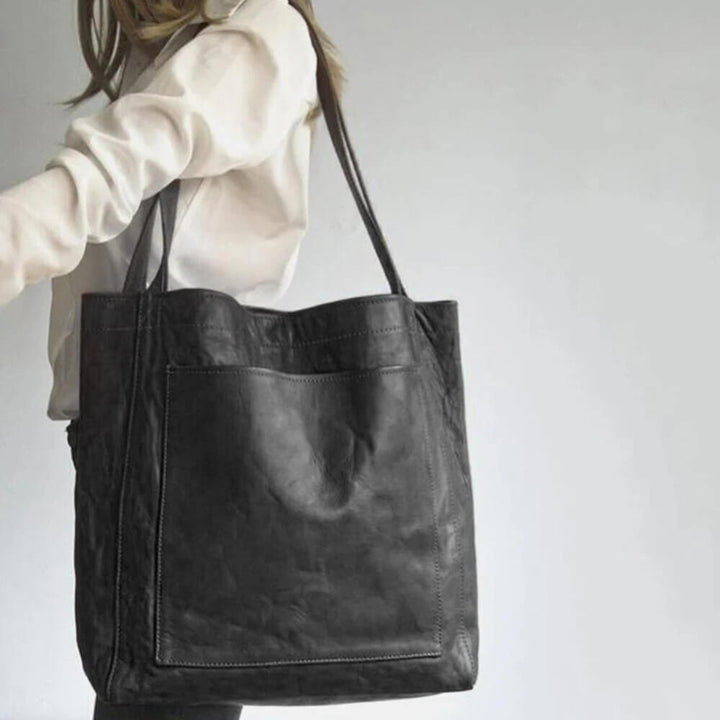 Lederhandtasche Damen elegant – Stilvolle Handtasche für Alltag, Büro & Freizeit