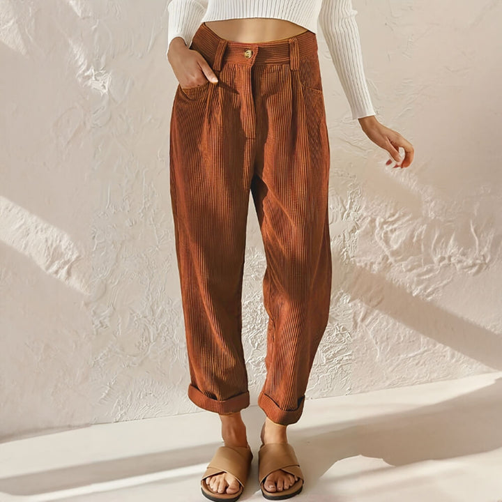 Weit geschnittene gerade Hose – Lässig, Elegant & Vielseitig kombinierbar