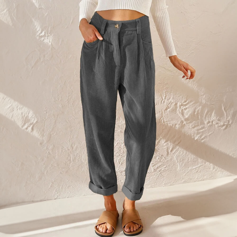 Weit geschnittene gerade Hose – Lässig, Elegant & Vielseitig kombinierbar