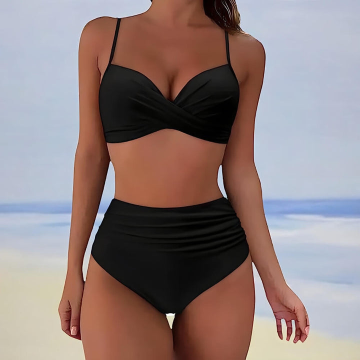 Badeanzug Damen elegant – Einteiler mit hohem Beinausschnitt für Strand & Pool