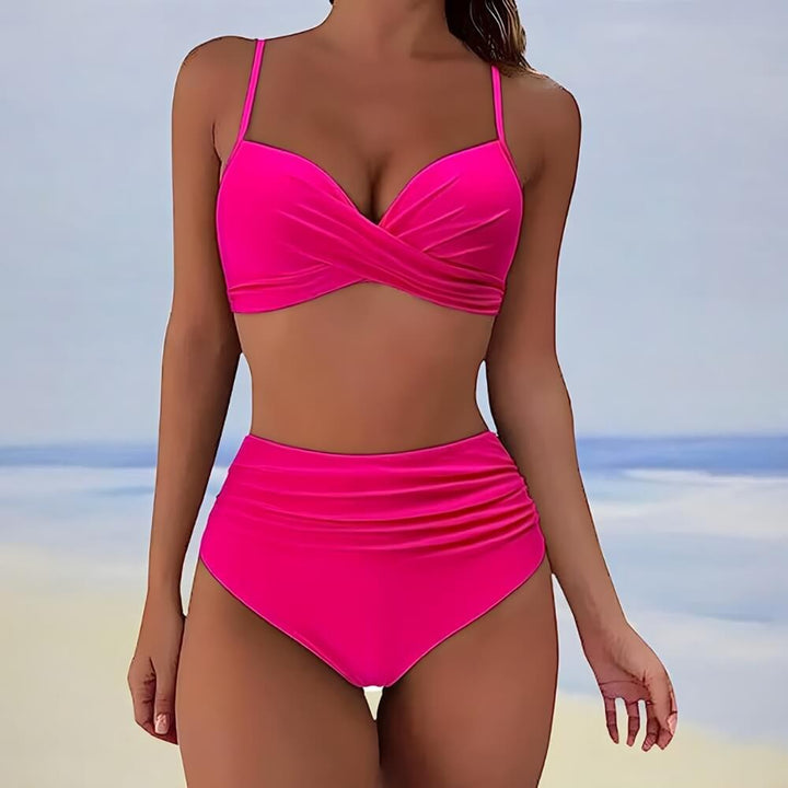 Badeanzug Damen elegant – Einteiler mit hohem Beinausschnitt für Strand & Pool