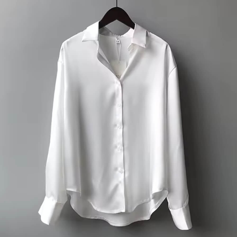 Bluse Damen Elegant Sommerlich lässig mit lockerer Passform