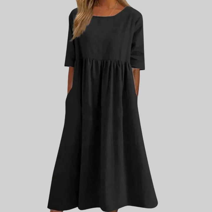Baumwollkleid Damen locker & Sommerlich Tragbar