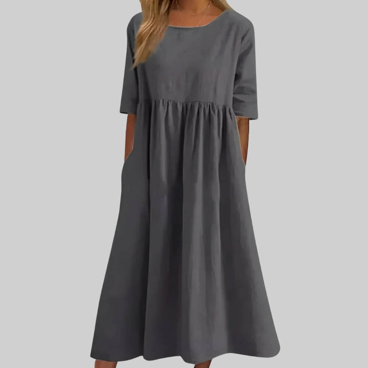 Baumwollkleid Damen locker & Sommerlich Tragbar