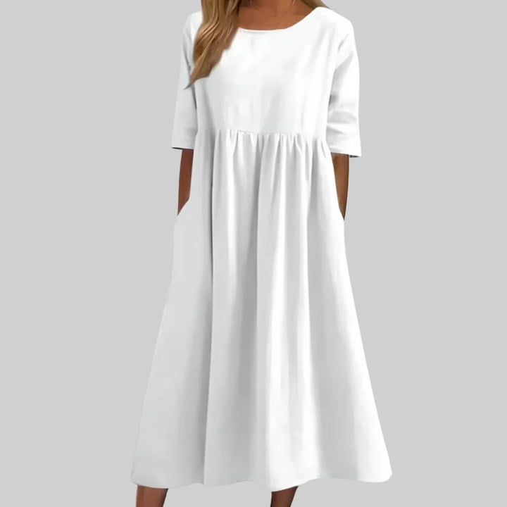 Baumwollkleid Damen locker & Sommerlich Tragbar