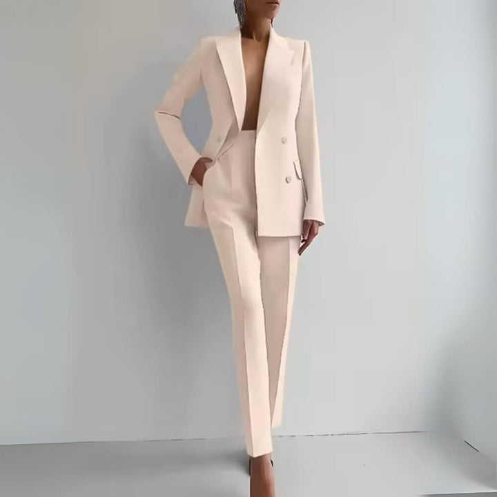 Blazer Set Damen – Eleganter Zweiteiler für Büro & Alltag