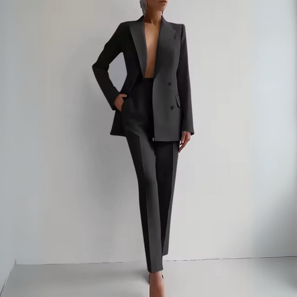 Blazer Set Damen – Eleganter Zweiteiler für Büro & Alltag