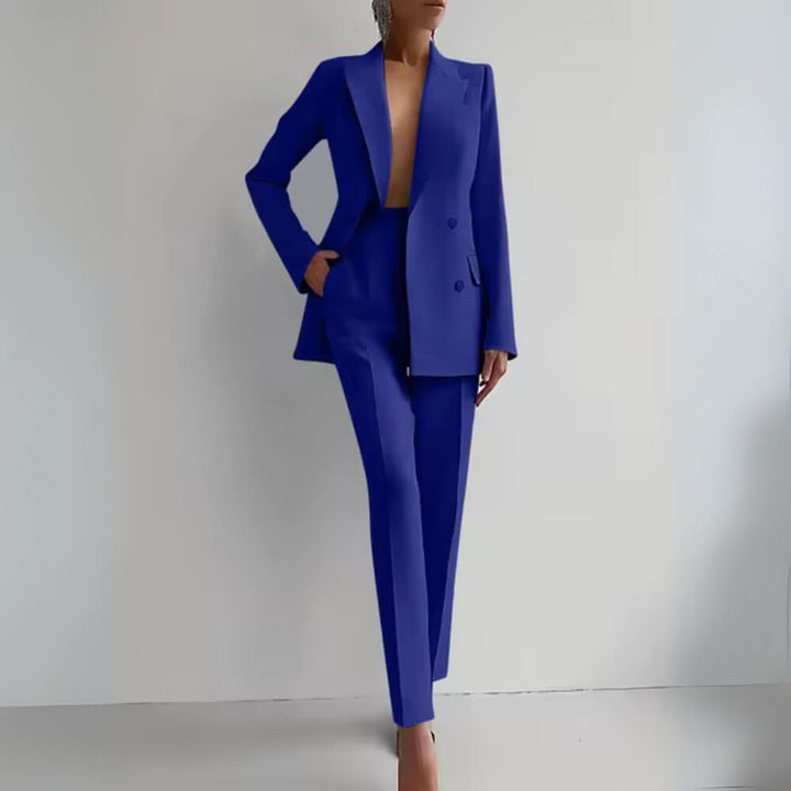 Blazer Set Damen – Eleganter Zweiteiler für Büro & Alltag