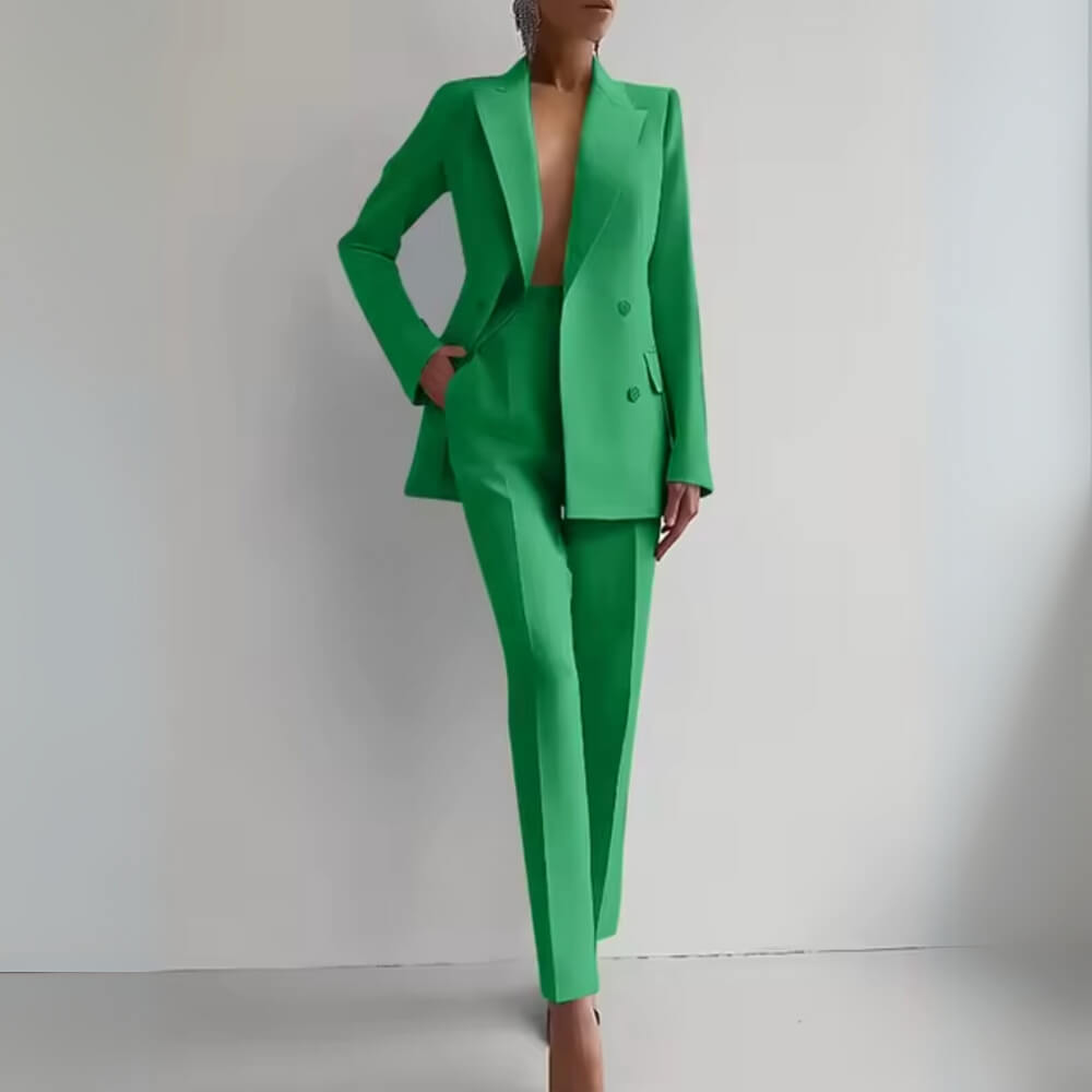 Blazer Set Damen – Eleganter Zweiteiler für Büro & Alltag