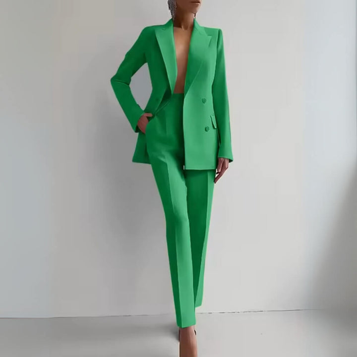 Blazer Set Damen – Eleganter Zweiteiler für Büro & Alltag