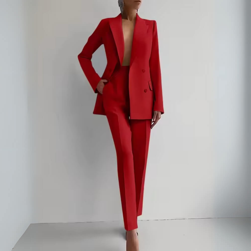Blazer Set Damen – Eleganter Zweiteiler für Büro & Alltag