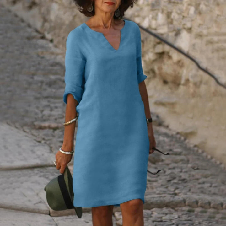 Midikleid Elegant Sommerlich – Femininer Schnitt für Alltag & Anlass