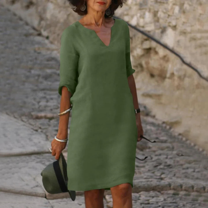 Midikleid Elegant Sommerlich – Femininer Schnitt für Alltag & Anlass