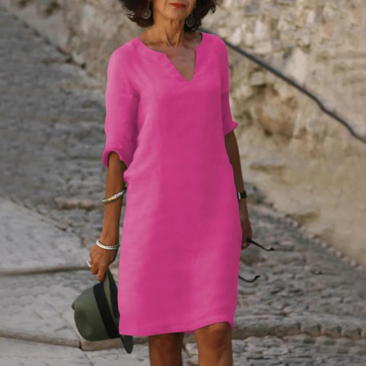 Midikleid Elegant Sommerlich – Femininer Schnitt für Alltag & Anlass
