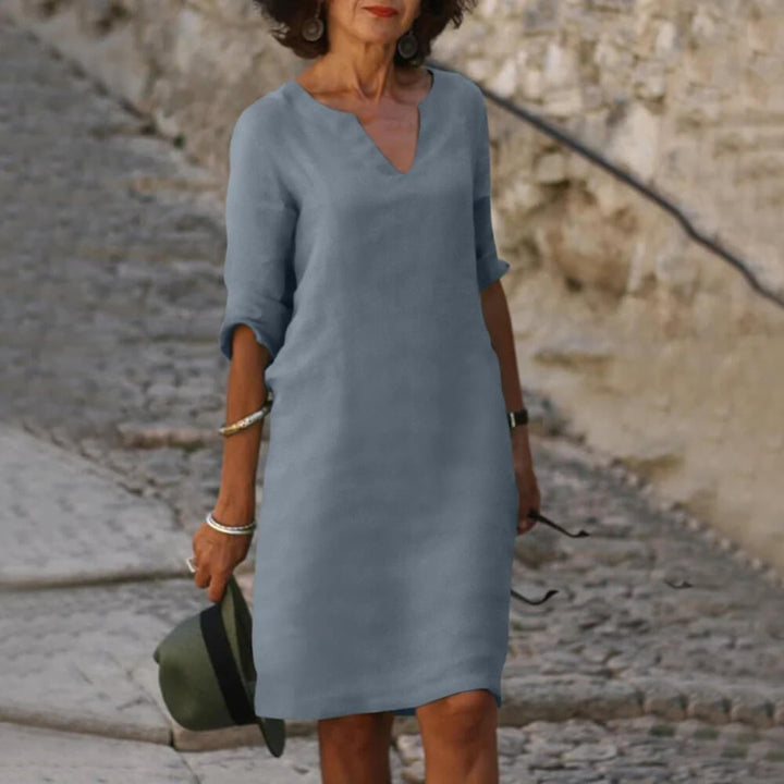 Midikleid Elegant Sommerlich – Femininer Schnitt für Alltag & Anlass