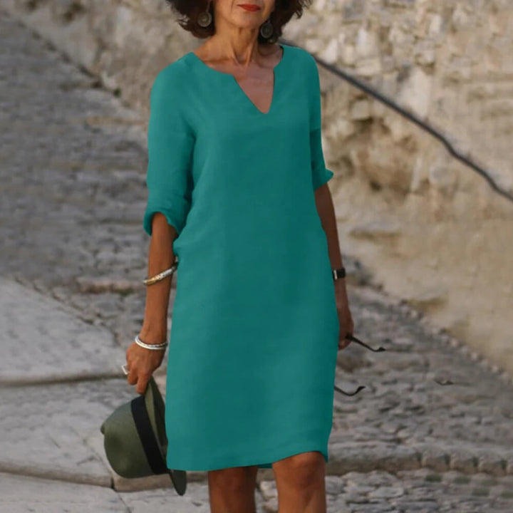 Midikleid Elegant Sommerlich – Femininer Schnitt für Alltag & Anlass