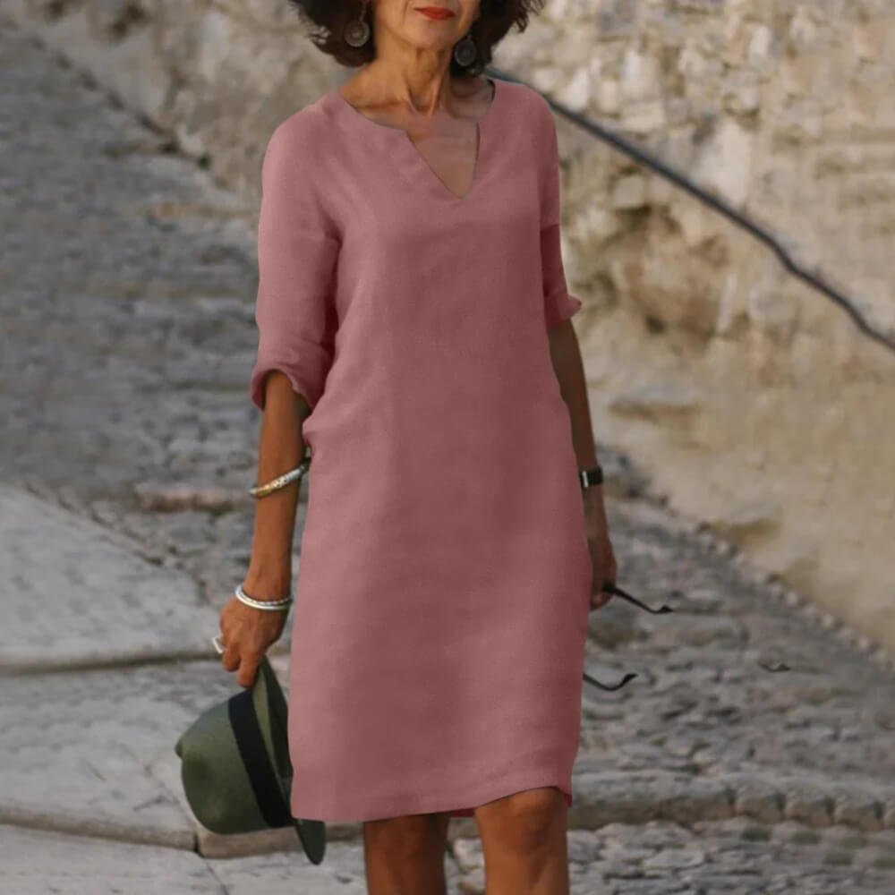 Midikleid Elegant Sommerlich – Femininer Schnitt für Alltag & Anlass