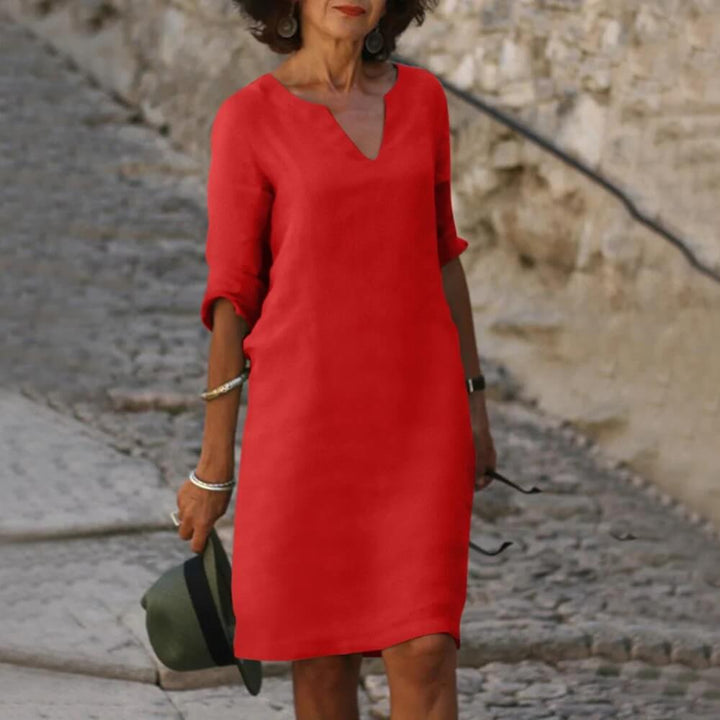 Midikleid Elegant Sommerlich – Femininer Schnitt für Alltag & Anlass