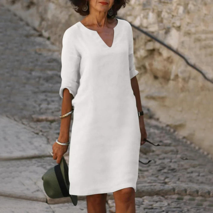 Midikleid Elegant Sommerlich – Femininer Schnitt für Alltag & Anlass