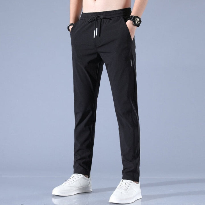 Stretch Hose Herren Elastisch – Lässig Bequem mit Gummibund für Freizeit & Alltag