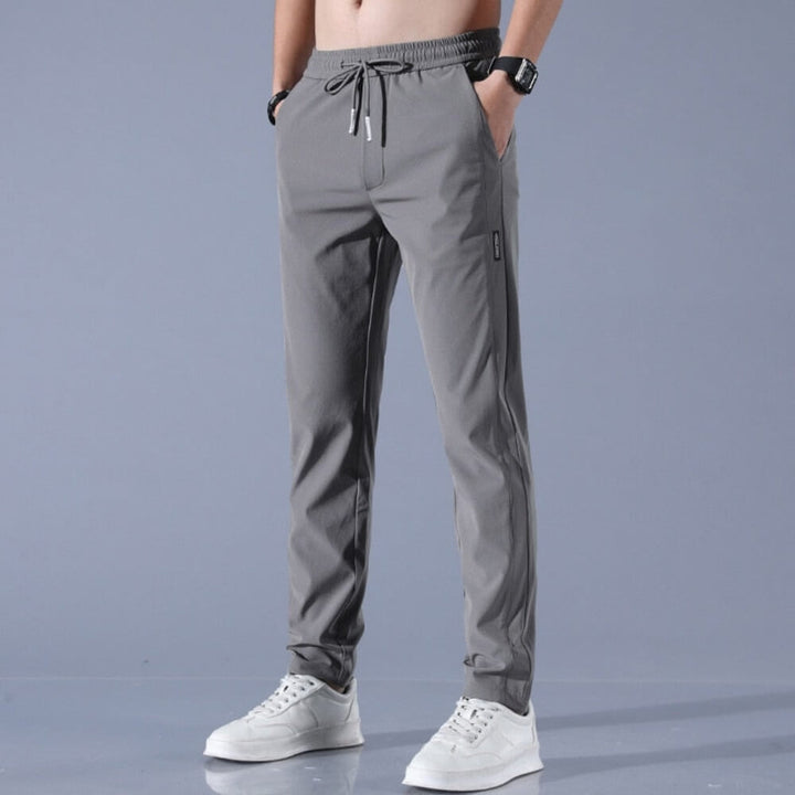 Stretch Hose Herren Elastisch – Lässig Bequem mit Gummibund für Freizeit & Alltag