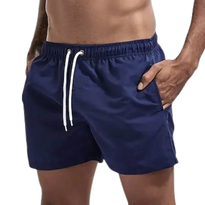 Badeshorts Herren kurz modern – schnell trocknend & strandtauglich