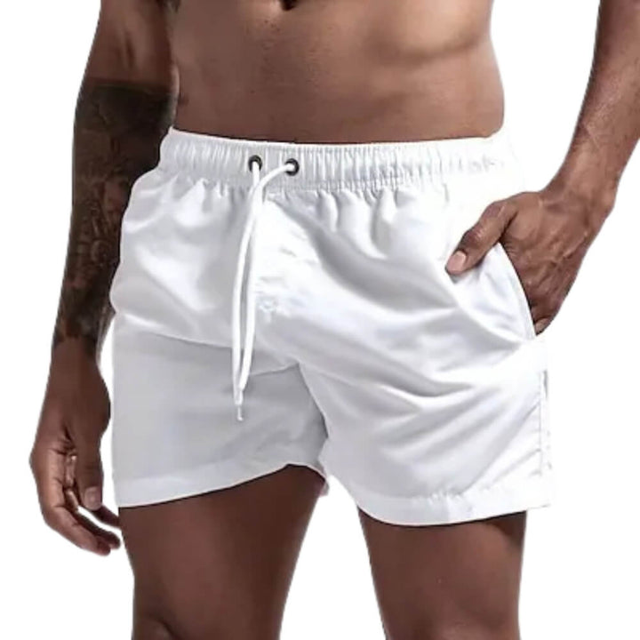 Badeshorts Herren kurz modern – schnell trocknend & strandtauglich