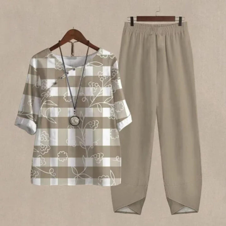 Zweiteiler Damen Sommer – Lässiges Outfit Set für Alltag, Urlaub & Freizeit