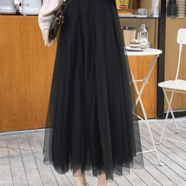 Langer Rock Damen Elegant – Knöchellanger Maxirock für Freizeit & Büro
