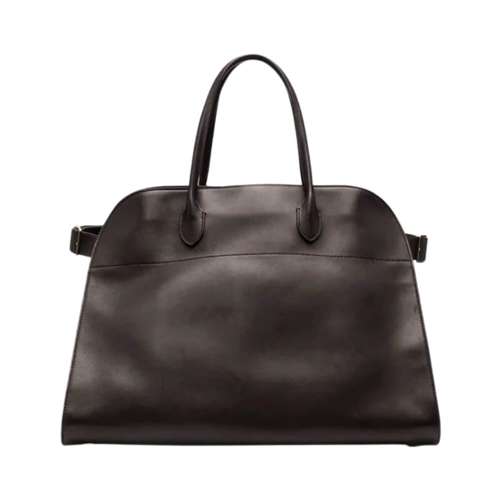 Lederhandtasche Damen Elegant Groß – Schlichte Umhängetasche für Alltag & Büro