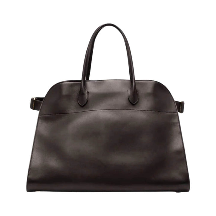 Lederhandtasche Damen Elegant Groß – Schlichte Umhängetasche für Alltag & Büro