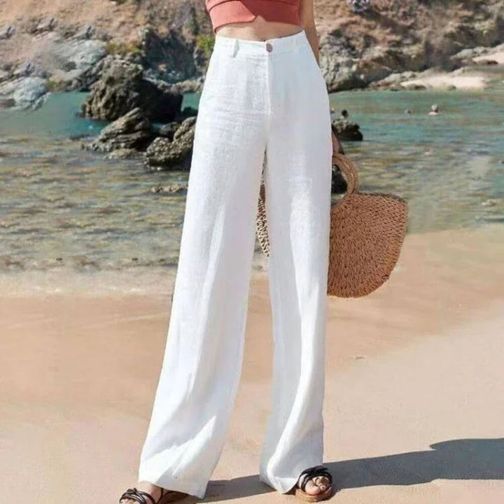 Weite Hose Damen – Sommerlich, High Waist, Luftig & Elegant für Alltag & Freizeit