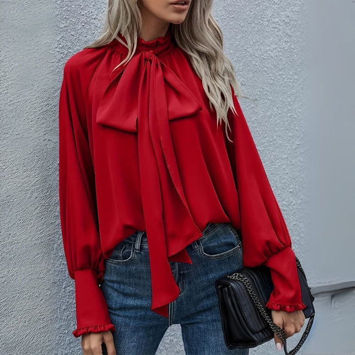 Bluse Puffärmel – Elegante Damenbluse mit femininen Details für Büro & Alltag
