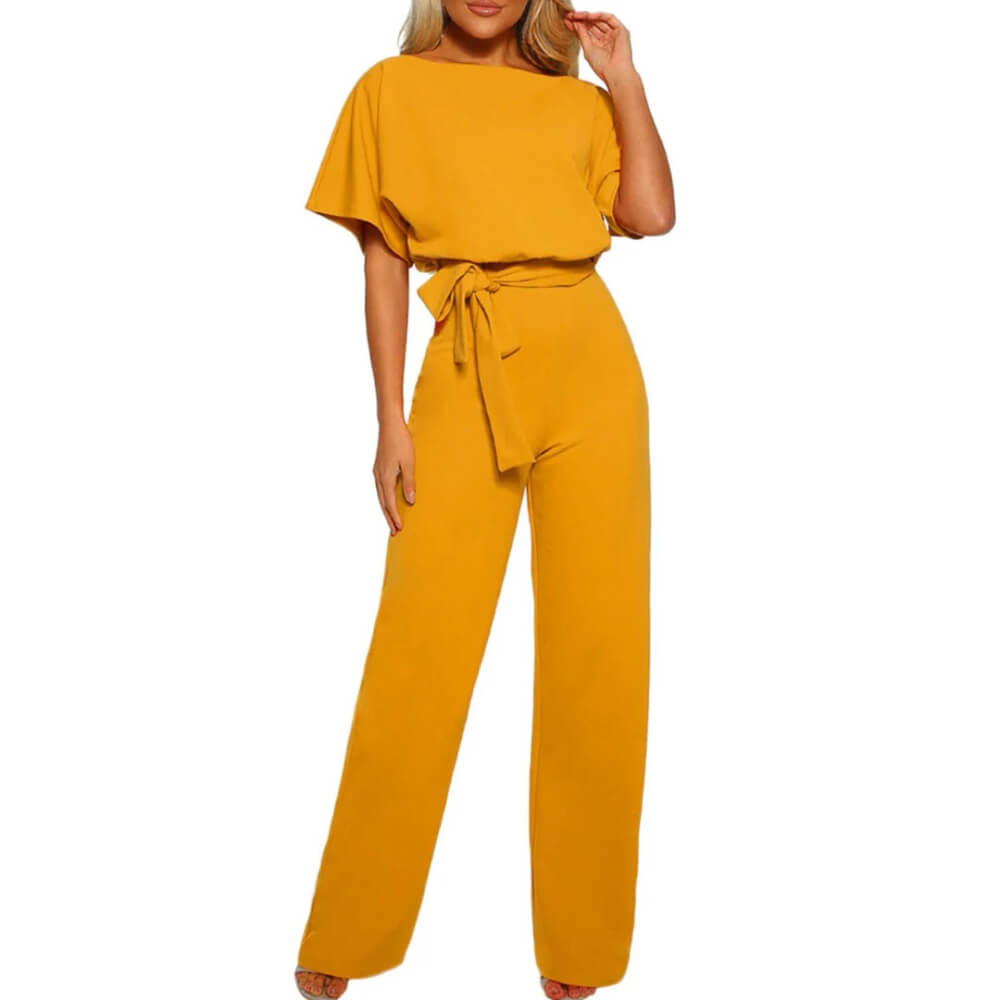 Eleganter Jumpsuit Damen – Tailliert, Modern, vielseitig für Büro & Anlass