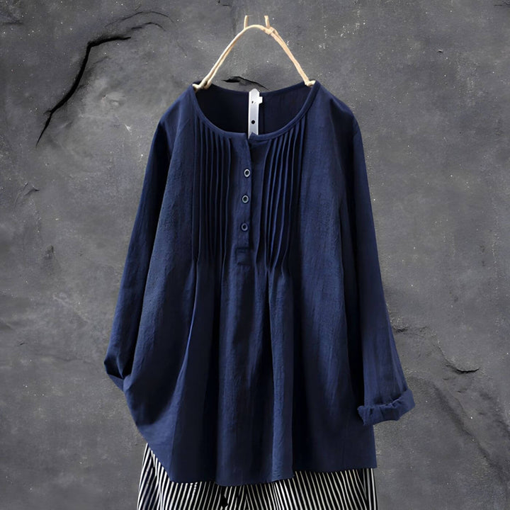 Erika™ – Ultimative Komfortbluse mit lockerem Schnitt