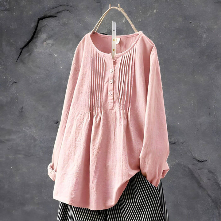 Erika™ – Ultimative Komfortbluse mit lockerem Schnitt