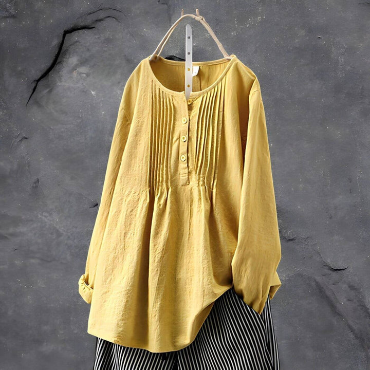 Erika™ – Ultimative Komfortbluse mit lockerem Schnitt