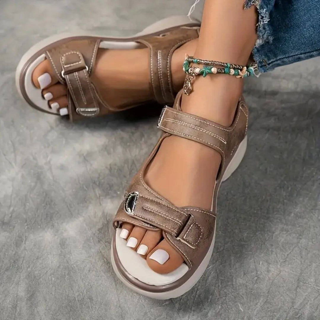 Hilde™ – Bequeme Orthopädische Keilsandalen
