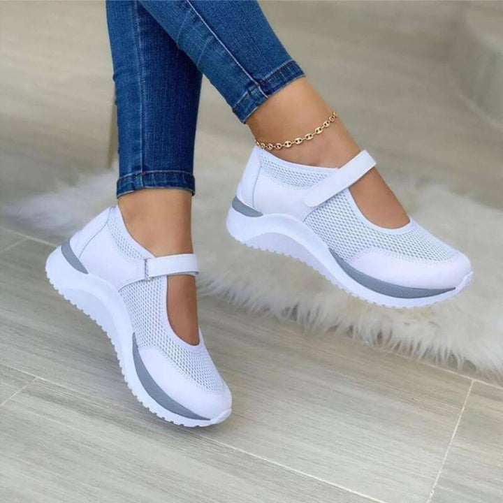 Klara™ - Atmungsaktive Orthopädische Plateausneaker