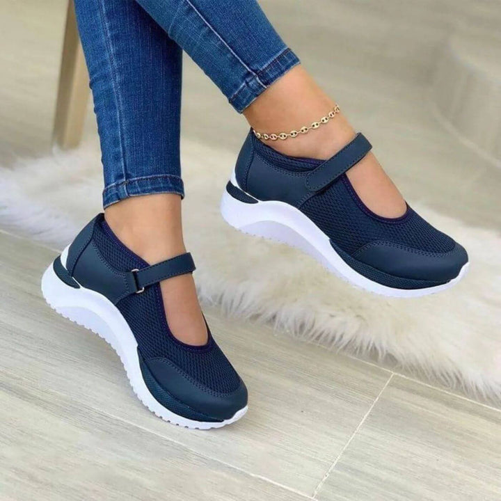 Klara™ - Atmungsaktive Orthopädische Plateausneaker