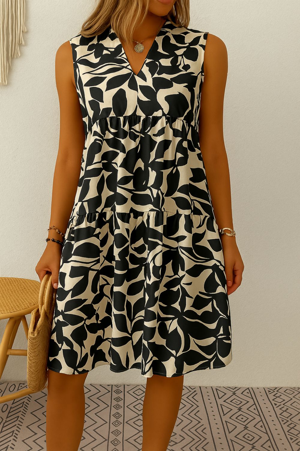 Laura™ – Elegantes Sommer-Midikleid