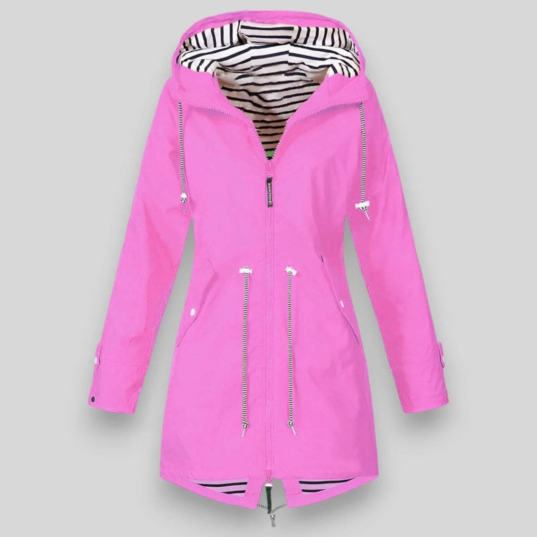 Leonie™ - Leichte Wasserdichte Kapuzenjacke