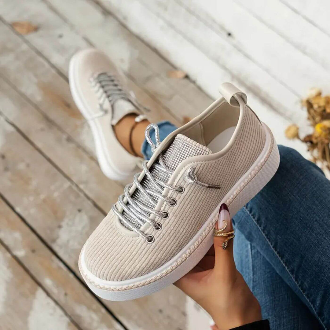 Luna™ - Stilvolle Orthopädische Cord-Sneaker