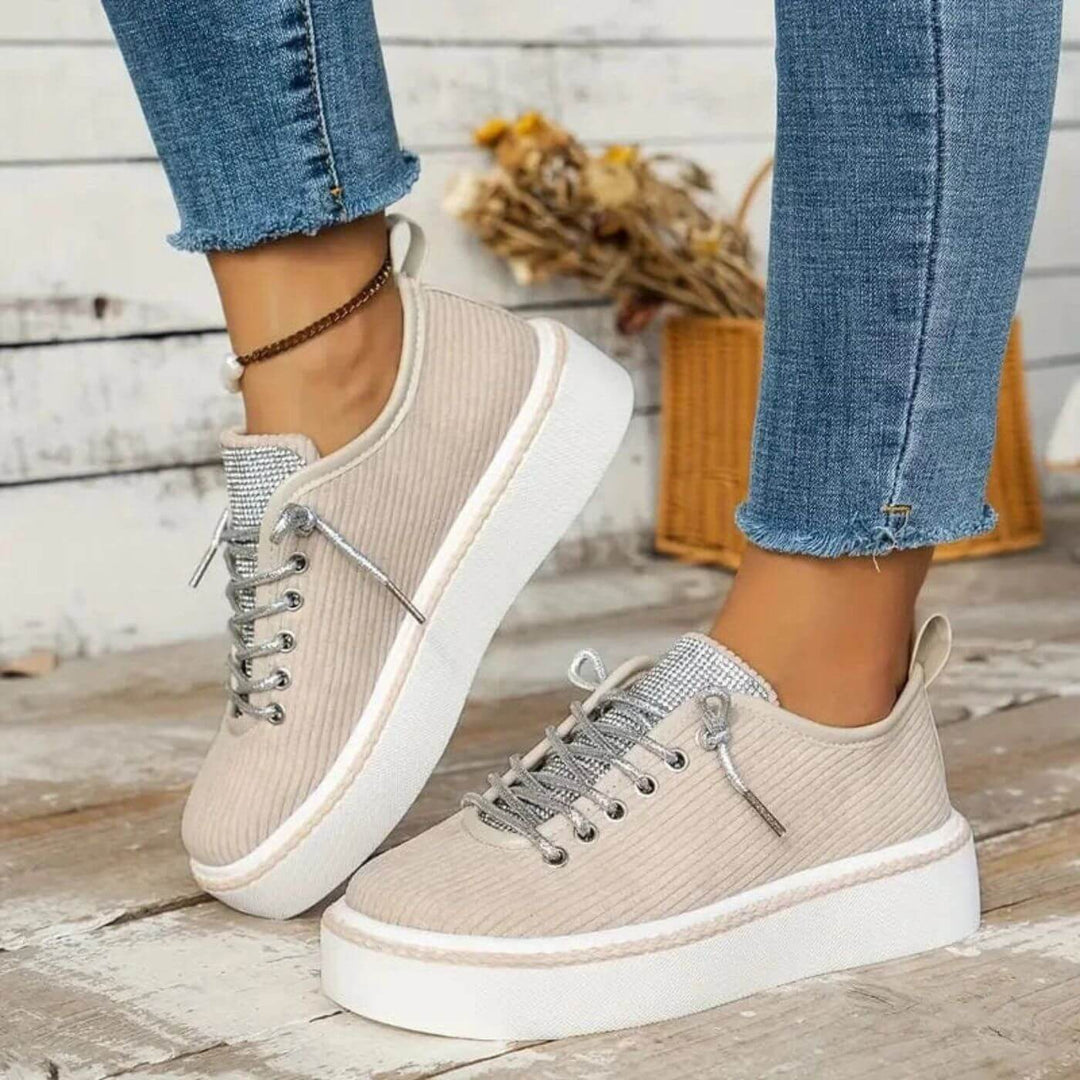 Luna™ - Stilvolle Orthopädische Cord-Sneaker