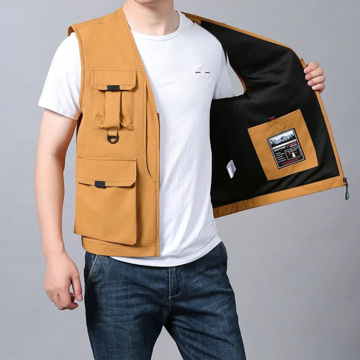 Philipp™ - Stilvolle Cargo Weste