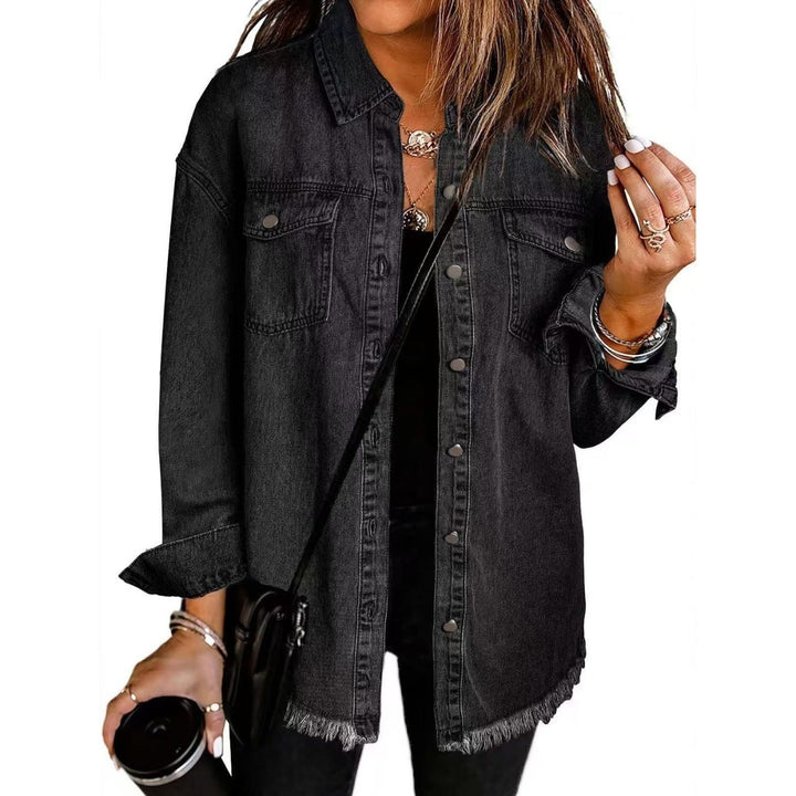 Stefanie™ - Langärmlige Jeansjacke