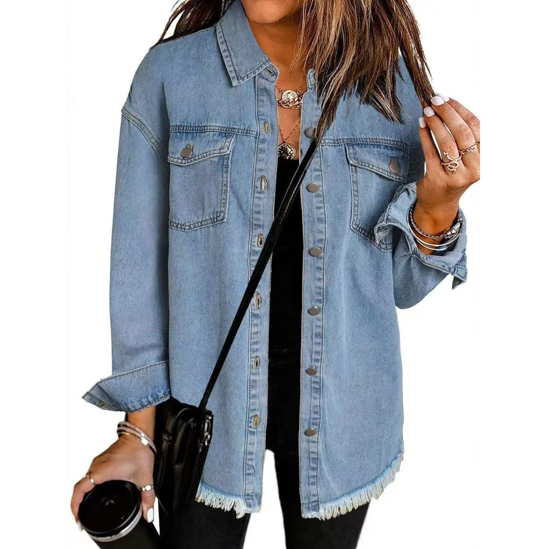 Stefanie™ - Langärmlige Jeansjacke