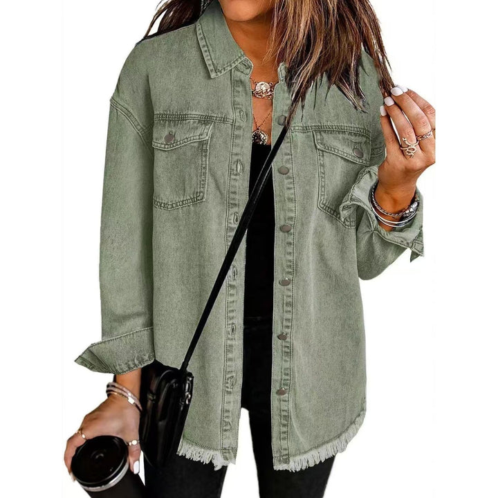 Stefanie™ - Langärmlige Jeansjacke